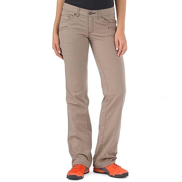 NWT 5.11 Tactical Womens Cirrus Pant in Stone (Brown/Tan/Khaki) - Picture 1 of 5